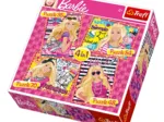 4 Jigsaw Puzzles - Barbie