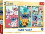 3 Puzzles - Stitch's world