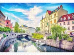 Puzzle aus Kunststoff - Ljubljana, Slovenia