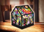 3D Puzzle - House Lantern - Cheerful Elephants