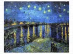 Plastic Puzzle - Vincent Van Gogh - Starry Night Over The Rhone, 1888