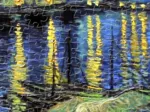 Plastic Puzzle - Vincent Van Gogh - Starry Night Over The Rhone, 1888