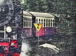 Plastic Puzzle - The Steam Train, Switzerland