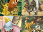 4 Puzzles - Disney